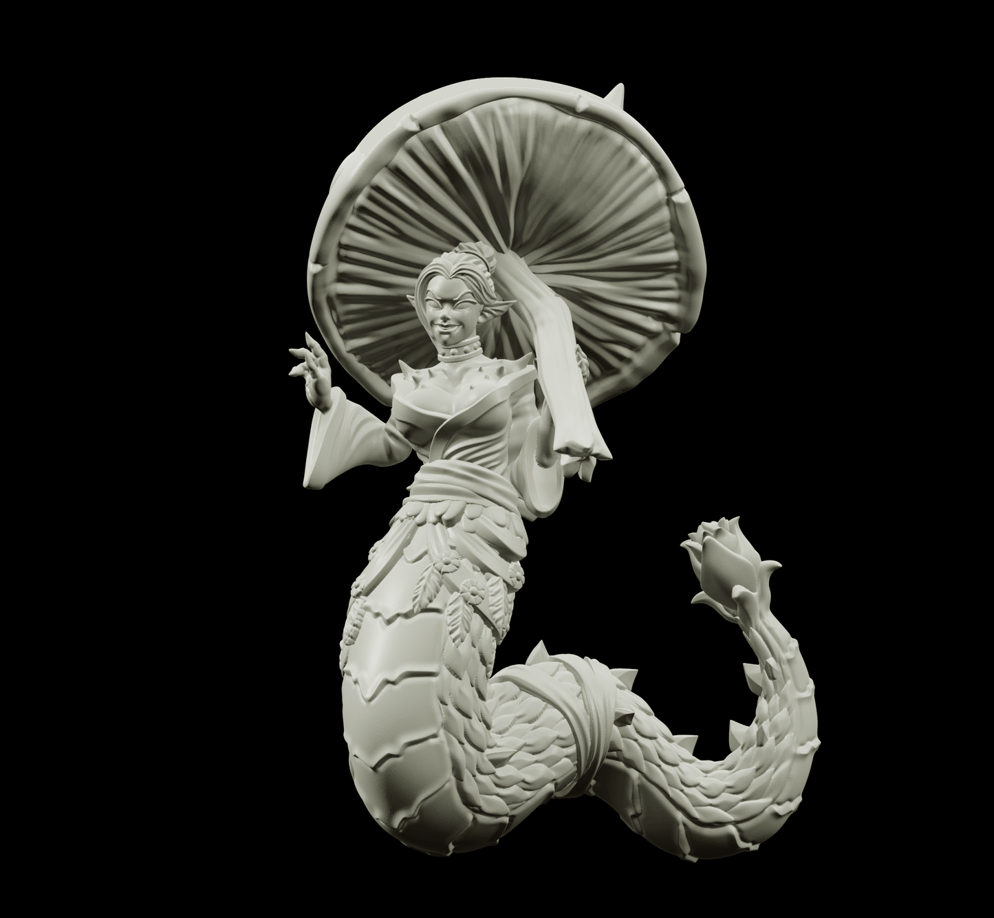 3D Printed Bestiary Vol. 4 Nafarrate - Aldoris Forest Spirit 32mm Ragnarok D&D