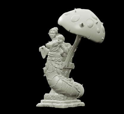 3D Printed Bestiary Vol. 4 Nafarrate - Aldoris Forest Spirit 32mm Ragnarok D&D