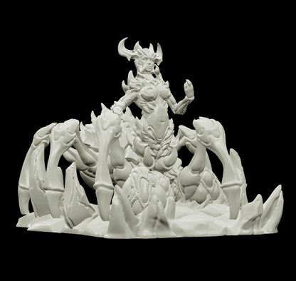 3D Printed Bestiary Vol. 4 Nafarrate - Arachne Spider 32mm Ragnarok D&D