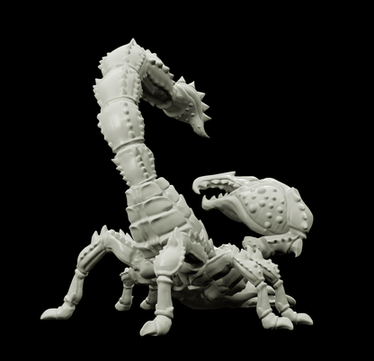 3D Printed Bestiary Vol. 4 Nafarrate - Astrakon Scorpion 32mm Ragnarok D&D