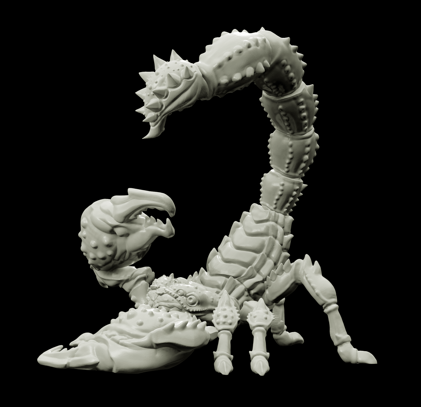 3D Printed Bestiary Vol. 4 Nafarrate - Astrakon Scorpion 32mm Ragnarok D&D