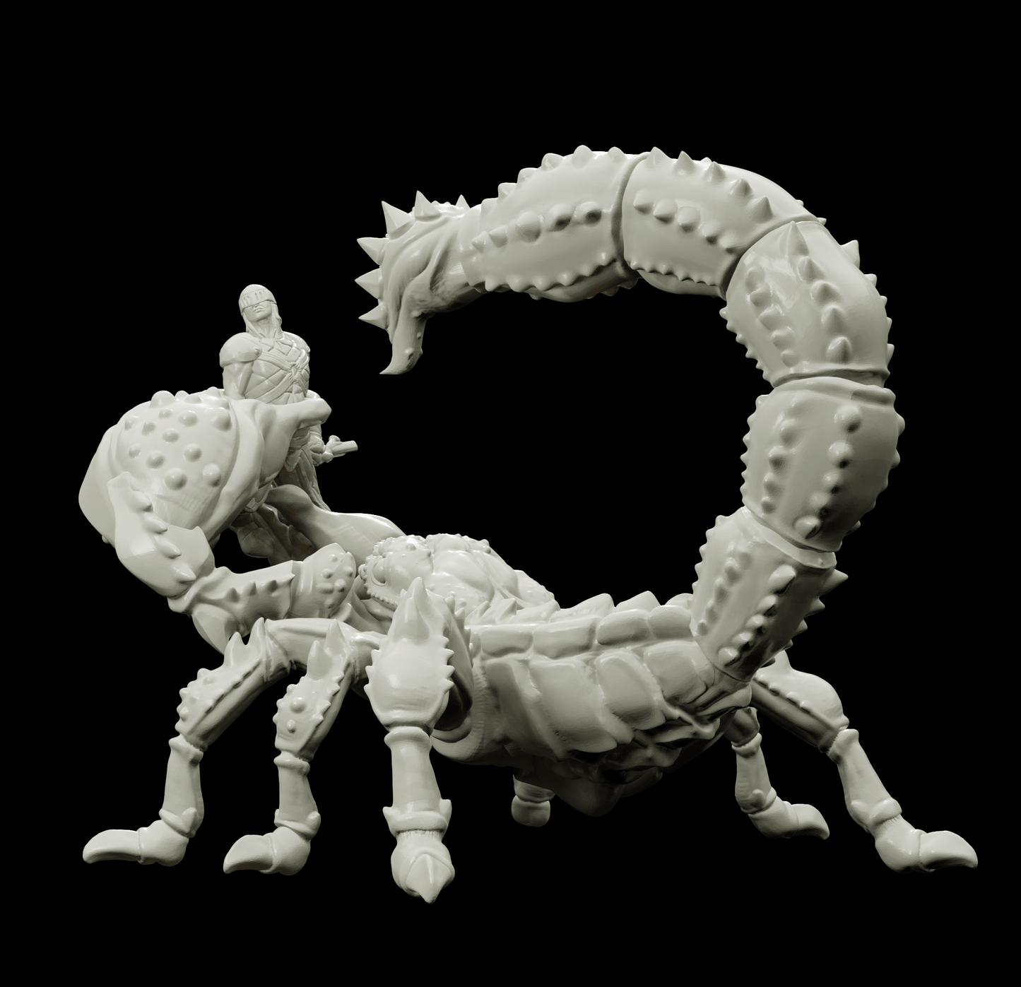 3D Printed Bestiary Vol. 4 Nafarrate - Astrakon Scorpion 32mm Ragnarok D&D