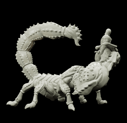 3D Printed Bestiary Vol. 4 Nafarrate - Astrakon Scorpion 32mm Ragnarok D&D