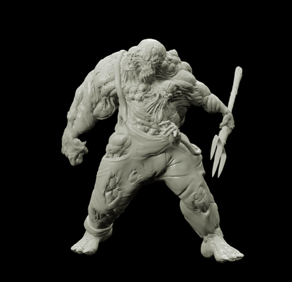3D Printed Bestiary Vol. 4 Nafarrate - Biir'zha Aberration 32mm Ragnarok D&D