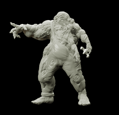 3D Printed Bestiary Vol. 4 Nafarrate - Biir'zha Aberration 32mm Ragnarok D&D