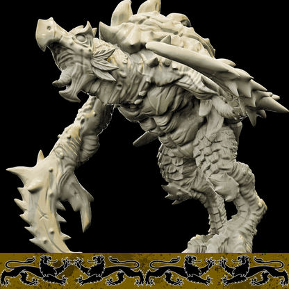 3D Printed Bestiary Vol. 4 Nafarrate - Corvolture Beast 32mm Ragnarok D&D