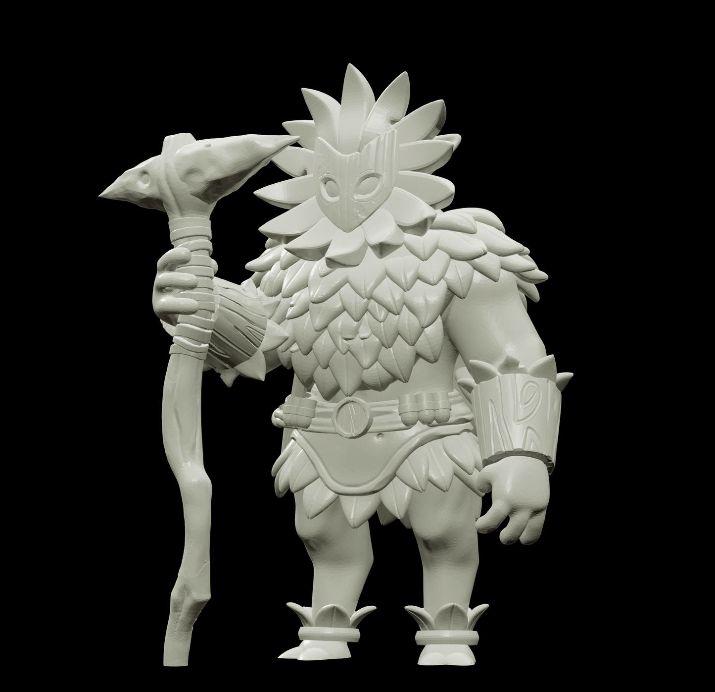 3D Printed Bestiary Vol. 4 Nafarrate - Forrest Spirit Minions 32mm Ragnarok D&D