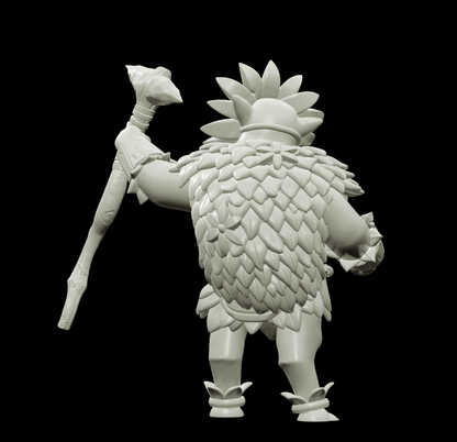 3D Printed Bestiary Vol. 4 Nafarrate - Forrest Spirit Minions 32mm Ragnarok D&D