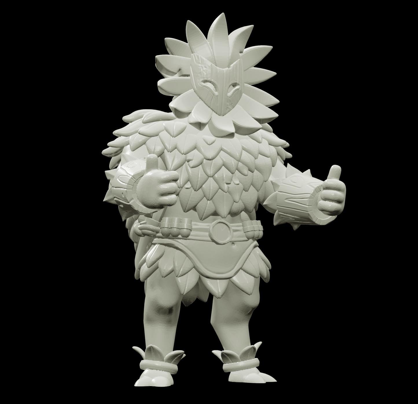 3D Printed Bestiary Vol. 4 Nafarrate - Forrest Spirit Minions 32mm Ragnarok D&D