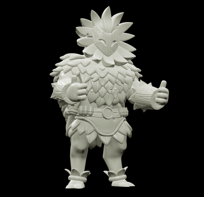 3D Printed Bestiary Vol. 4 Nafarrate - Forrest Spirit Minions 32mm Ragnarok D&D