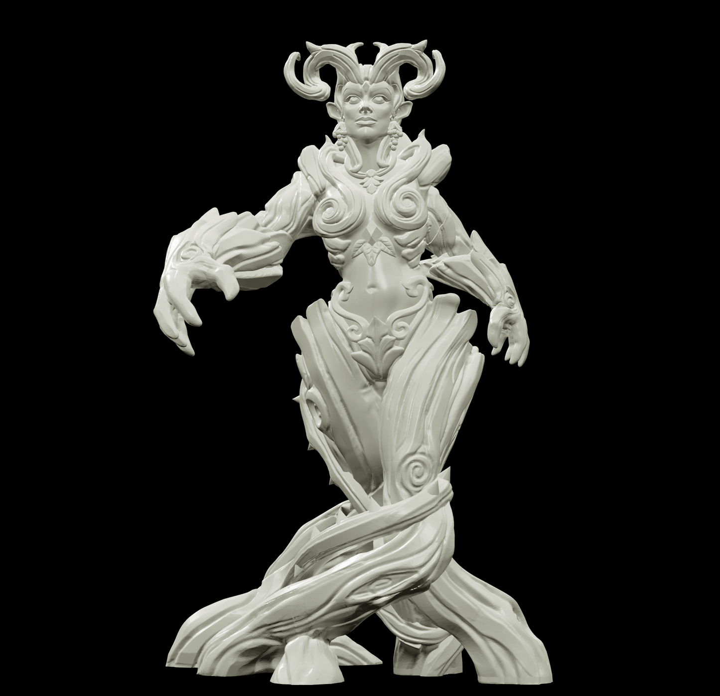 3D Printed Bestiary Vol. 4 Nafarrate - Gaia 32mm Ragnarok D&D