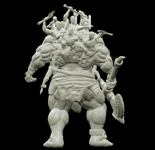 3D Printed Bestiary Vol. 4 Nafarrate - Hecatoncheires Giant 32mm Ragnarok D&D