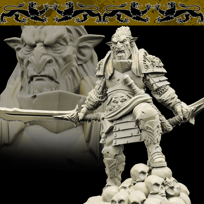3D Printed Bestiary Vol. 4 Nafarrate - Hobgoblin 32mm Ragnarok D&D