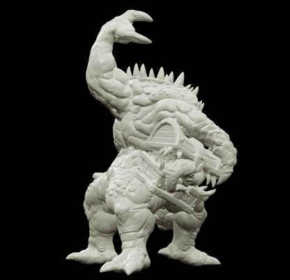 3D Printed Bestiary Vol. 4 Nafarrate - Iutreli Abomination 32mm Ragnarok D&D