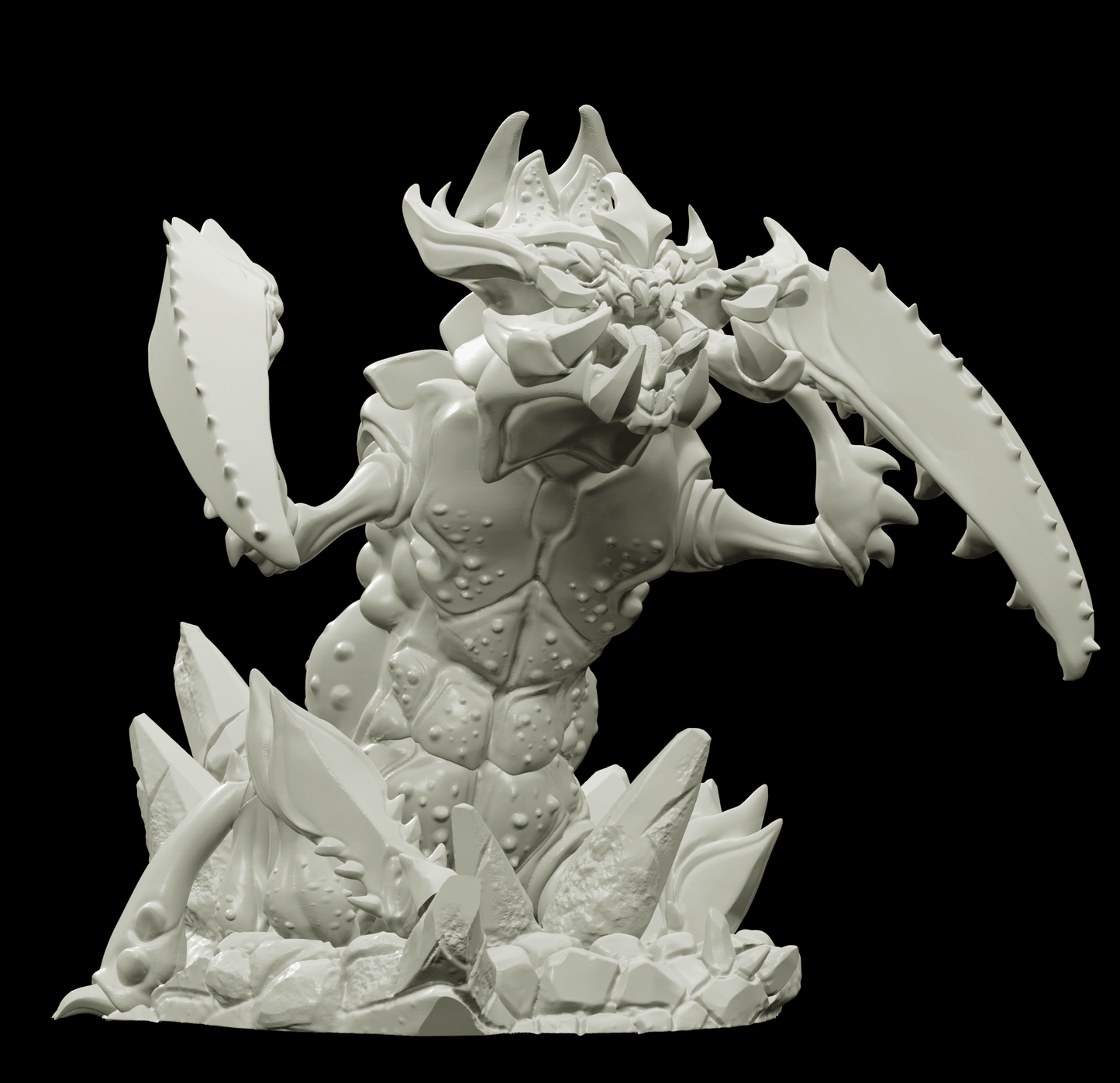 3D Printed Bestiary Vol. 4 Nafarrate - Khepri Demon Fiend 32mm Ragnarok D&D