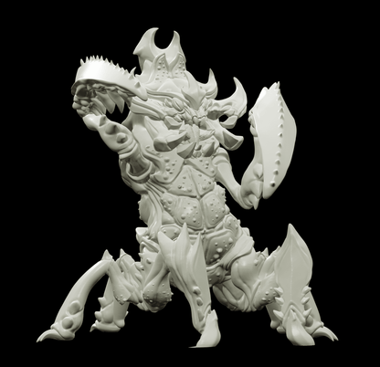 3D Printed Bestiary Vol. 4 Nafarrate - Khepri Demon Fiend 32mm Ragnarok D&D