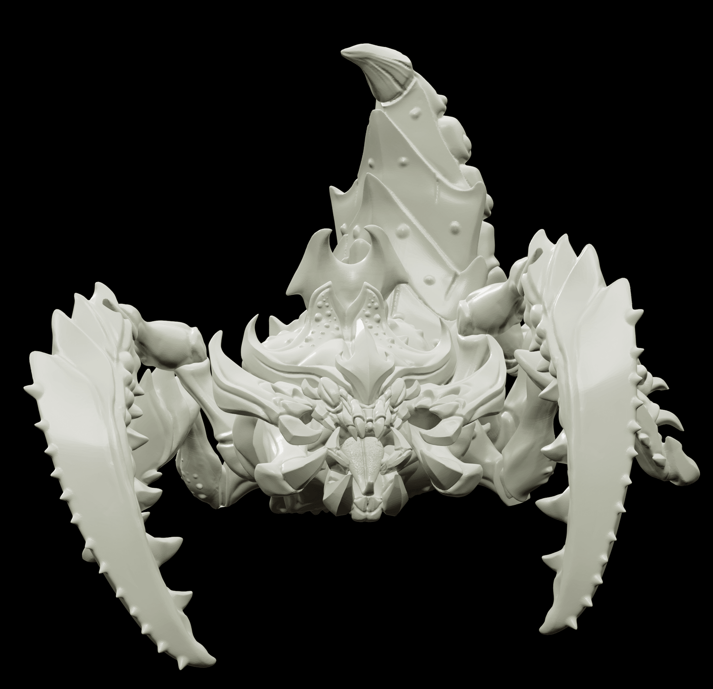 3D Printed Bestiary Vol. 4 Nafarrate - Khepri Demon Fiend 32mm Ragnarok D&D