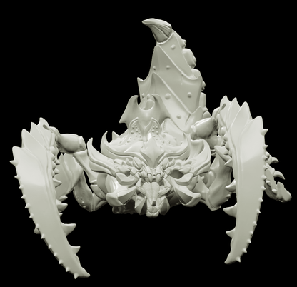 3D Printed Bestiary Vol. 4 Nafarrate - Khepri Demon Fiend 32mm Ragnarok D&D