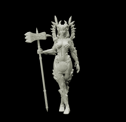 3D Printed Bestiary Vol. 4 Nafarrate - Laufrey Cambion Fiend 32mm Ragnarok D&D