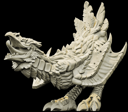 3D Printed Bestiary Vol. 4 Nafarrate - Meccury Bird 32mm Ragnarok D&D