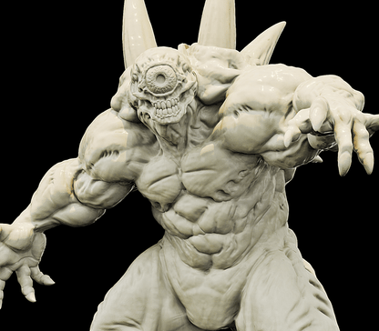 3D Printed Bestiary Vol. 4 Nafarrate - Noventash'Ma Cyclops 32mm Ragnarok D&D