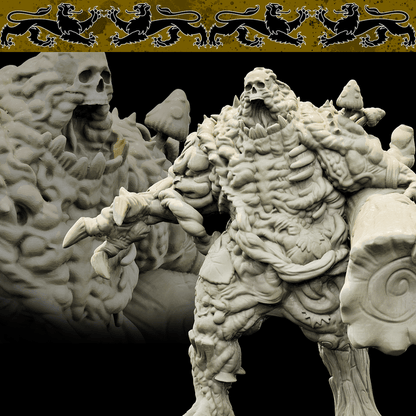3D Printed Bestiary Vol. 4 Nafarrate - Serrath Shambling Mound 32mm Ragnarok D&D
