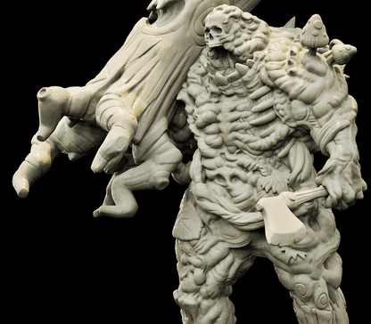 3D Printed Bestiary Vol. 4 Nafarrate - Serrath Shambling Mound 32mm Ragnarok D&D