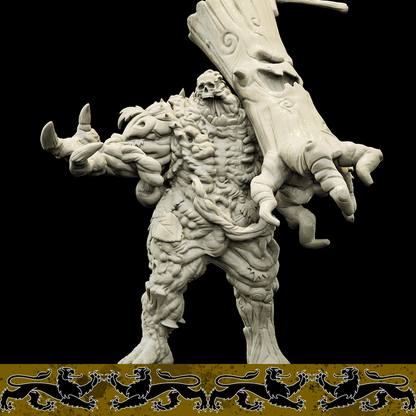 3D Printed Bestiary Vol. 4 Nafarrate - Serrath Shambling Mound 32mm Ragnarok D&D