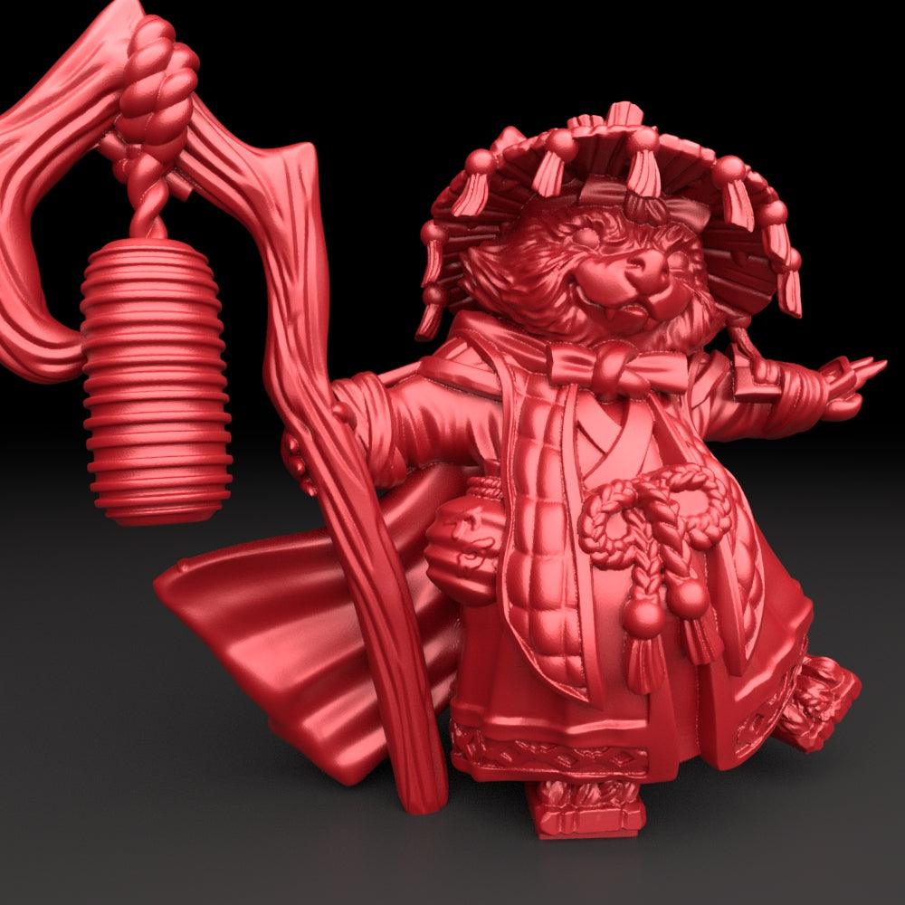3D Printed Bestiary Vol. 5 Nafarrate Danzaburou - 32mm Ragnarok D&D