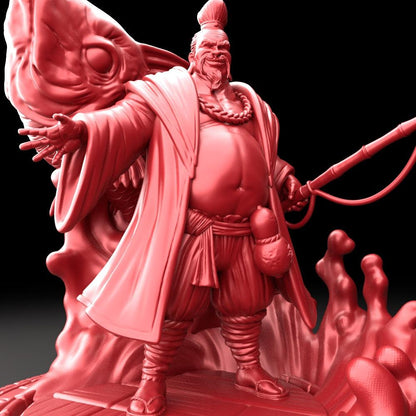 3D Printed Bestiary Vol. 5 Nafarrate Ebisu - 32mm Ragnarok D&D