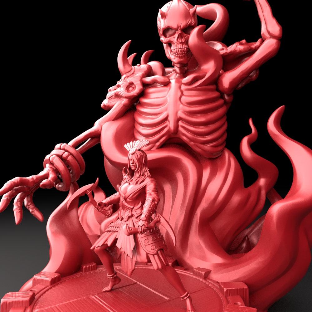 3D Printed Bestiary Vol. 5 Nafarrate Izanami - 32mm Ragnarok D&D