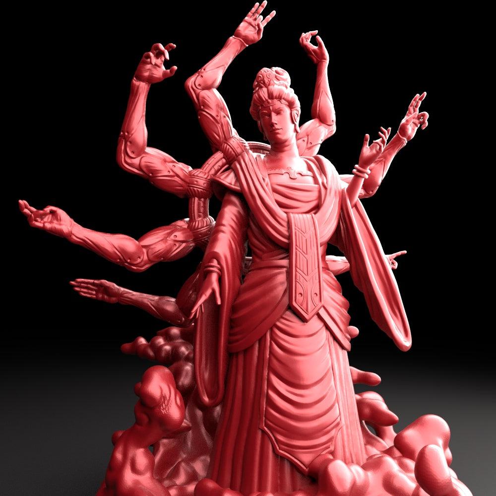 3D Printed Bestiary Vol. 5 Nafarrate - Kannon 32mm Ragnarok D&D