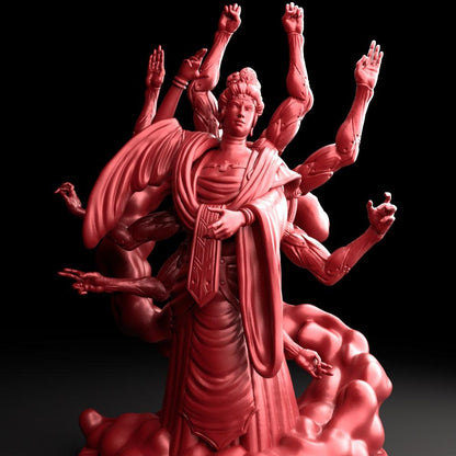3D Printed Bestiary Vol. 5 Nafarrate - Kannon 32mm Ragnarok D&D