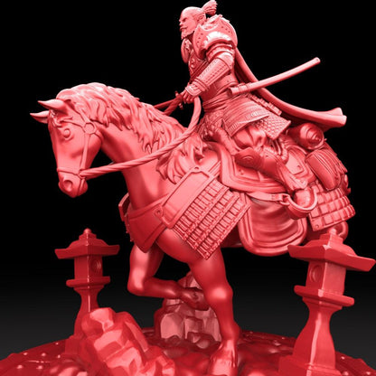 3D Printed Bestiary Vol. 5 Nafarrate - Oda Nobunaga 32mm Ragnarok D&D