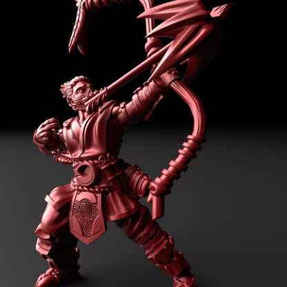 3D Printed Bestiary Vol. 5 Nafarrate - Tsukuyomi 32mm Ragnarok D&D