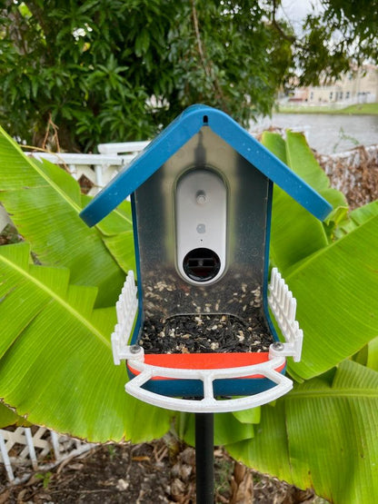 3D Printed Bird Buddy Perch & Picket Fence Modifications