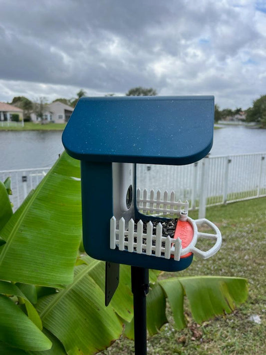 3D Printed Bird Buddy Perch & Picket Fence Modifications