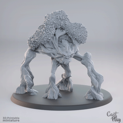 3D Printed Cast n Play Ancient Treant 28mm 32mm D&D
