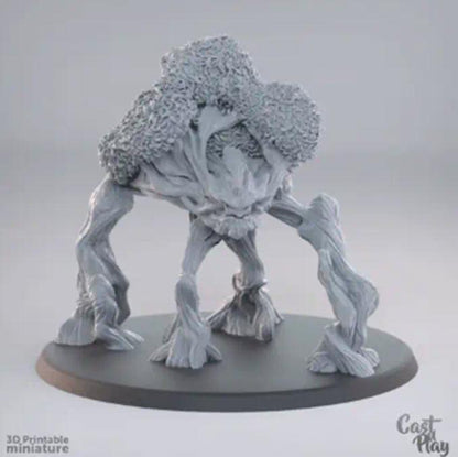 3D Printed Cast n Play Ancient Treant 28mm 32mm D&D