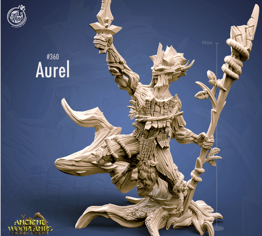 3D Printed Cast n Play Aurel Ancients Woodlands Collections 28mm 32mm D&D