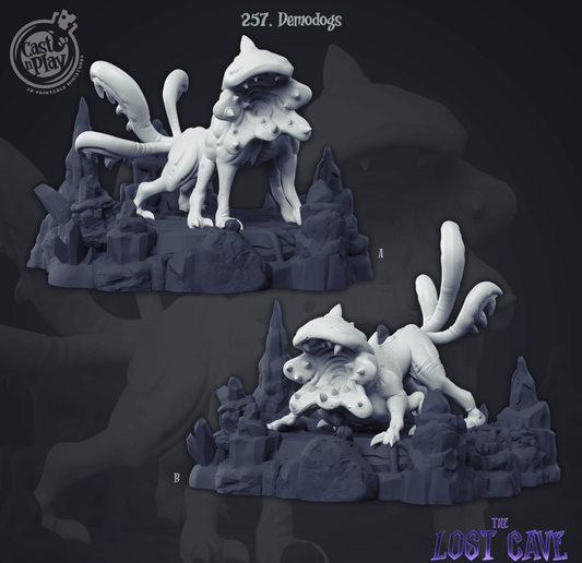 3D Printed Cast n Play Demodogs 28mm 32mm D&D