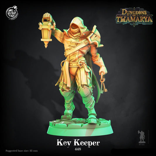 3D Printed Cast n Play Key Keeper Dungeons of Thamarya 28mm 32mm D&D