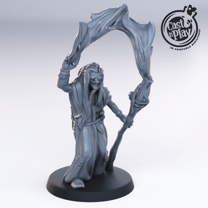 3D Printed Cast n Play Monster - Dryad Hag 1 & Slim Hag 28mm 32mm D&D