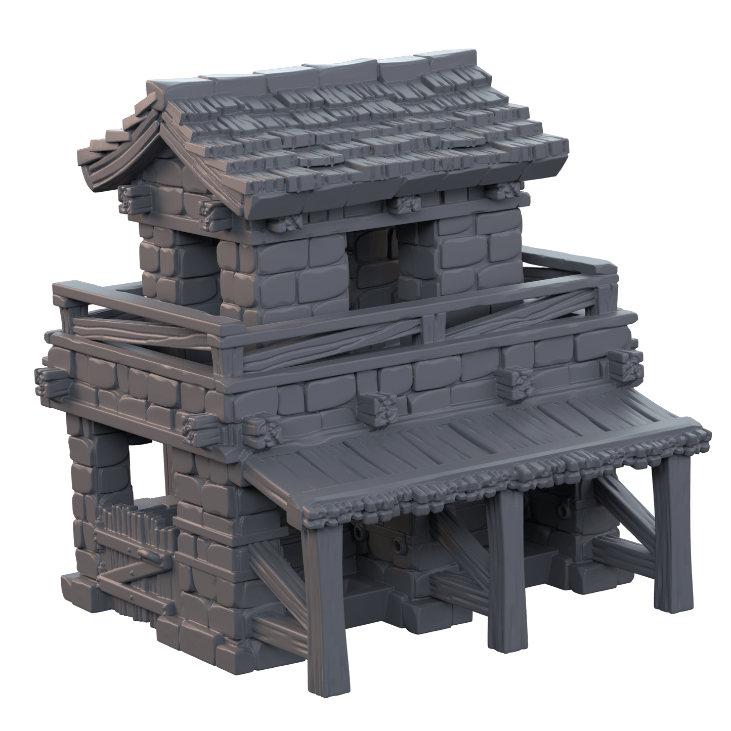 3D Printed Cast n Play Stable Townsfolk 28mm 32mm D&D
