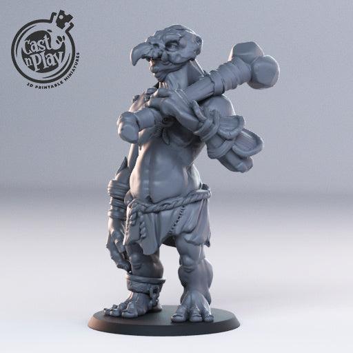 3D Printed Cast n Play Trolls 28mm 32mm D&D