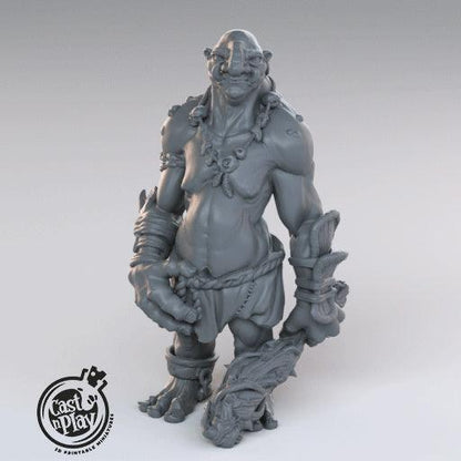 3D Printed Cast n Play Trolls 28mm 32mm D&D