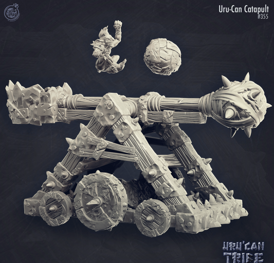 3D Printed Cast n Play Uru-Can Catapult Uru'Can Tribe 28mm 32mm D&D