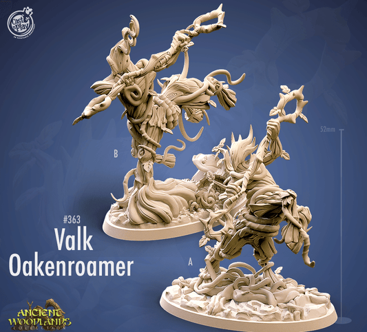 3D Printed Cast n Play Valk Oakenroamer Ancient Woodlands - 28mm 32mm D&D