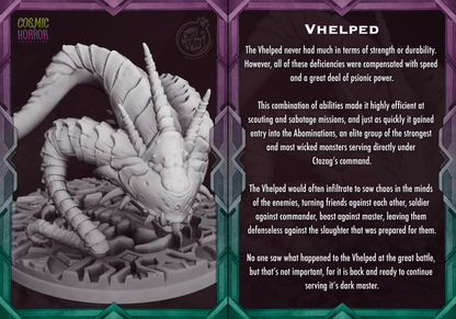 3D Printed Cast n Play Vhelped Cosmic Horrors 28mm 32mm D&D