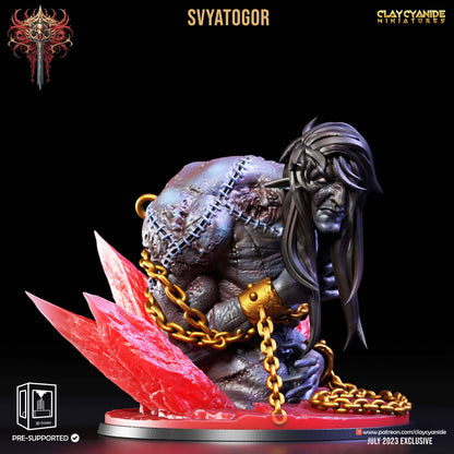 3D Printed Clay Cyanide ACT 1 The Ressurection of Chernobog 28 32 mm D&D